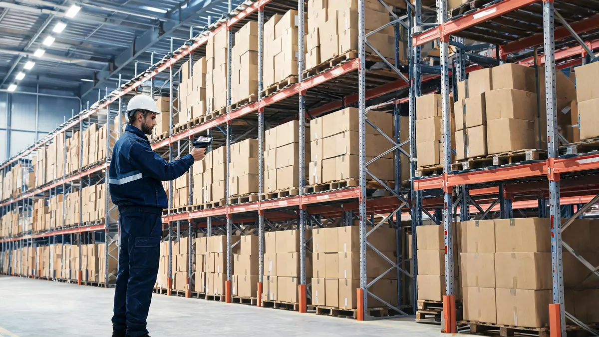 Warehouse storage for consolidated 1688 orders before international shipping