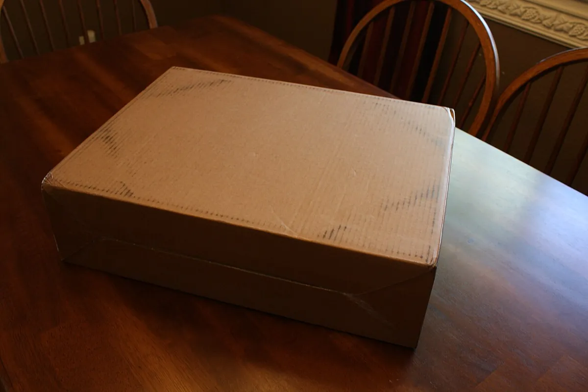 Stack of cardboard shipping boxes ready for export